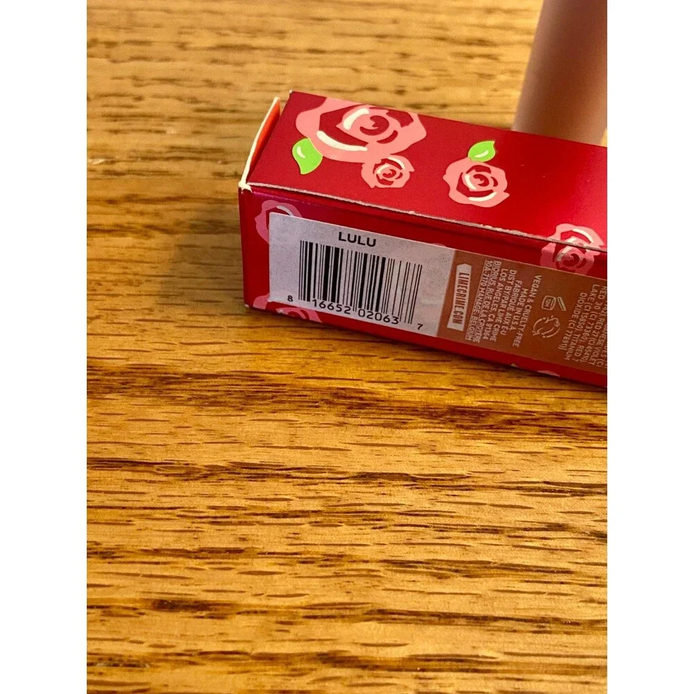 Lime Crime LULU Velvetines Liquid Matte Lipstick FULL Sz BNIB Rare Peachy Beige